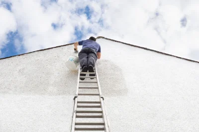 Peinture extérieure à Amanlis — façades et ravalement